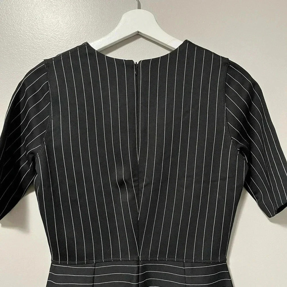 InWear Ivonnel  Pinstripe Short Sleeve Sheath Dress - Picture 13 of 14